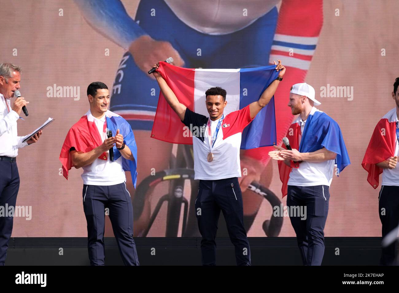 Médaille olympique Banque d'images détourées - Alamy