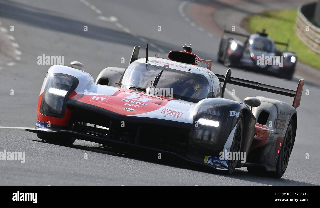 Â©PHOTOPQR/OUEST FRANCE/Franck DubraÃ½ ; Le Mans ; 22/08/2021 ; 24 heures du Mans 2021 Toyota 8 (Photo Franck Dubray)  Stock Photo