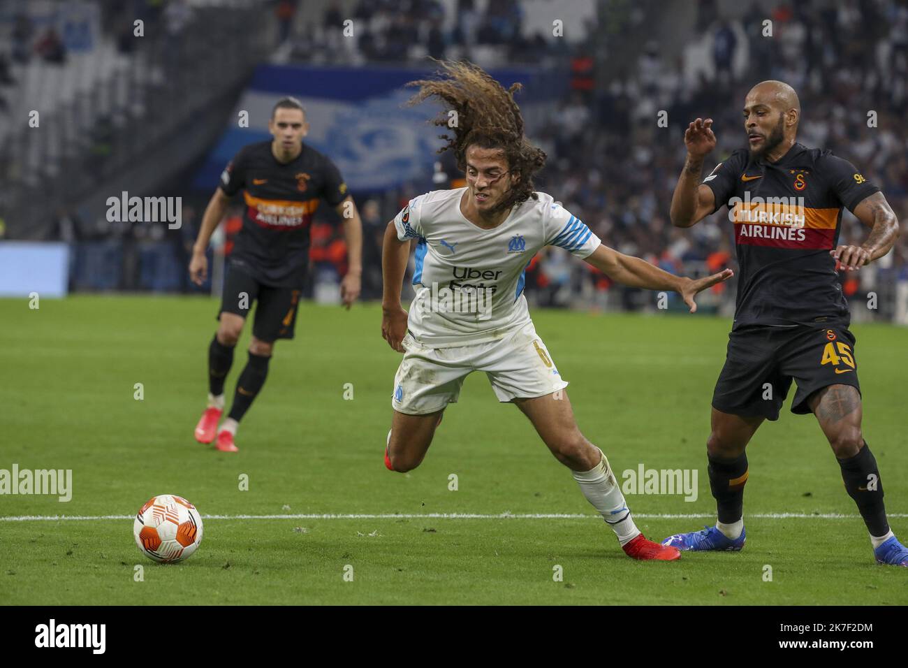 Fanion OM Marseille Vs Galatasaray – Europa League 2022 – Fanion De Collection Pour Supporters