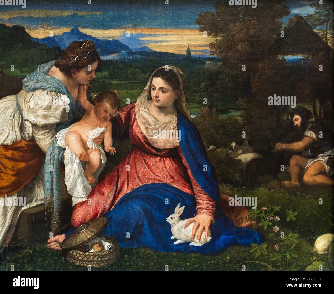 Titien, la nymphe et le berger. main image 1