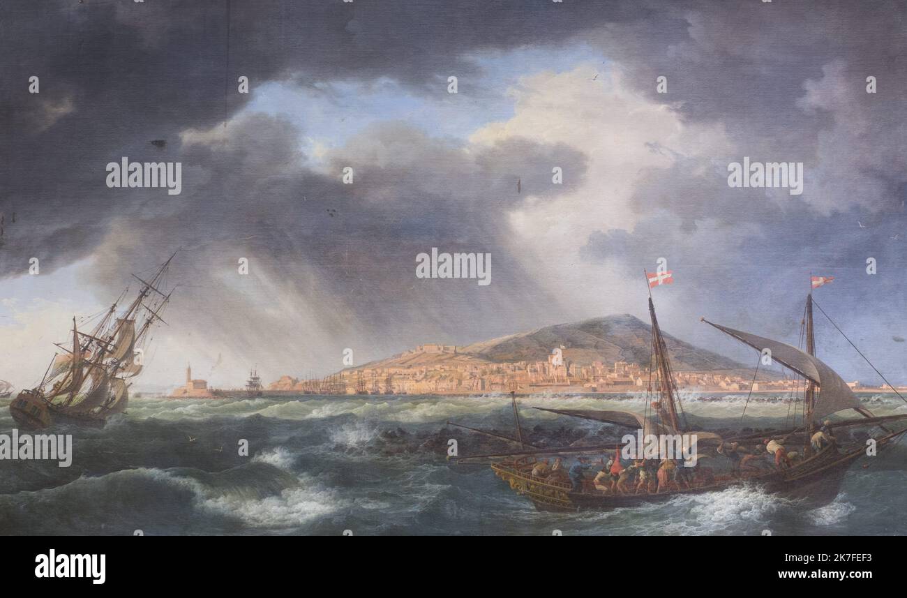 Rough sea boat painting hi-res stock photography and images Rough sea boat painting hi-res stock photography and images