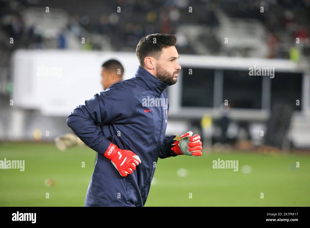 ©Laurent Lairys/MAXPPP - Hugo Lloris of France during the FIFA World Cup 2022, Qualifiers Group D football match between Finland and France on November 16, 2021 at Olympiastadion in Helsinki, Finland - Photo Laurent Lairys / MAXPPP Stock Photo