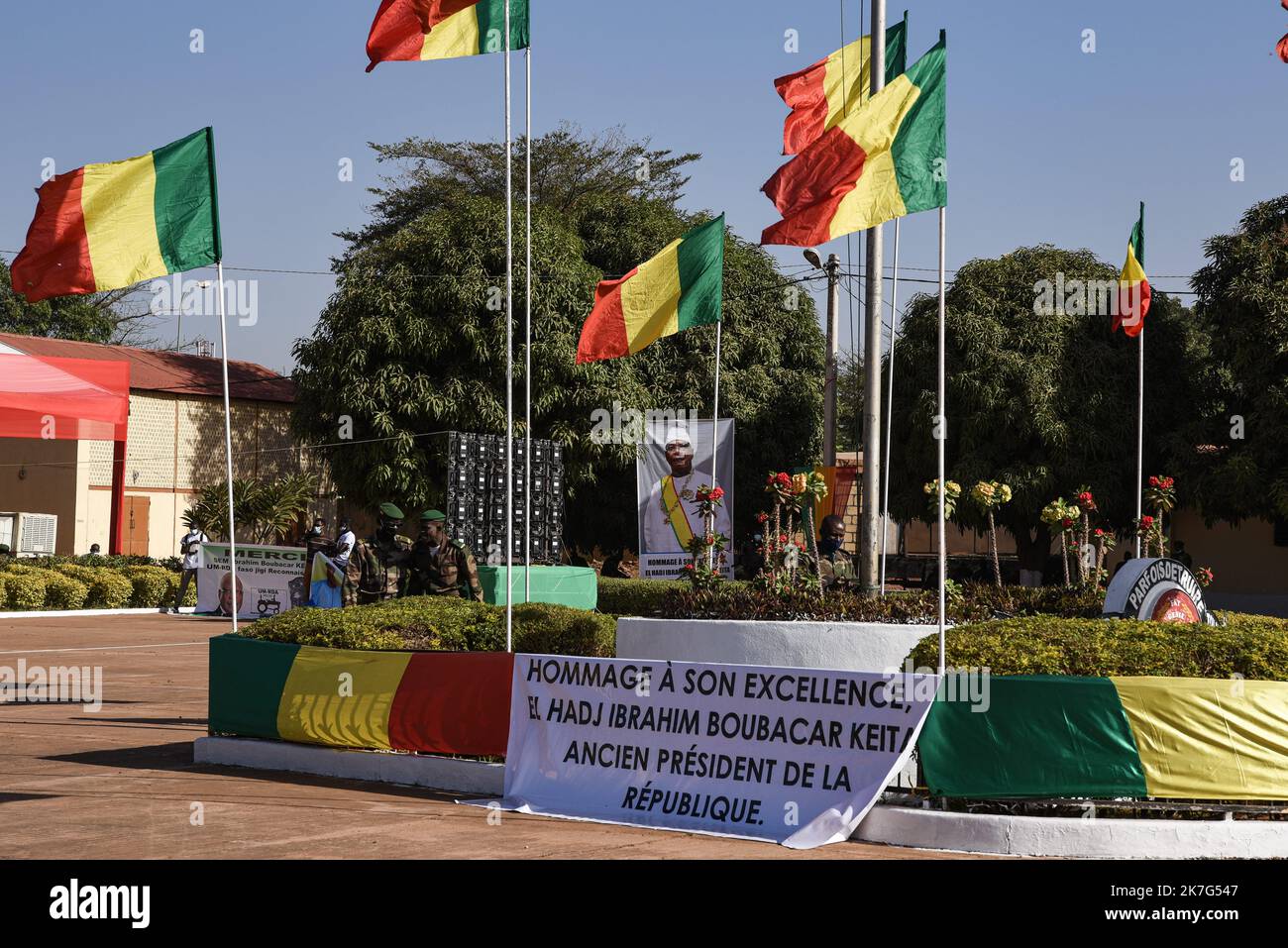 Drapeau malien, malien, drapeau du Mali. Débardeur : : Mode