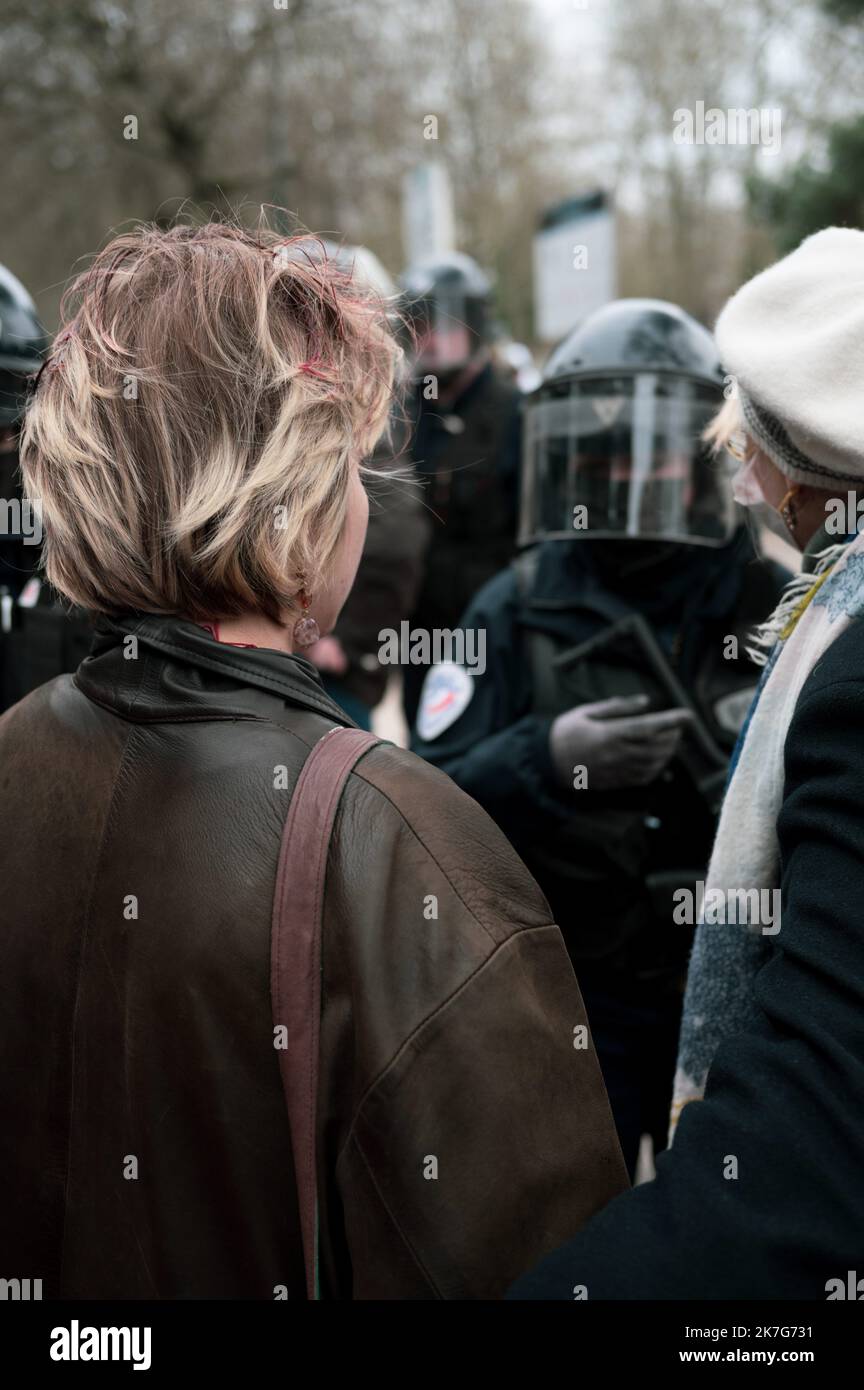©PHOTOPQR/OUEST FRANCE/Martin ROCHE / OUEST-FRANCE ; Rennes ; 27/01 ...