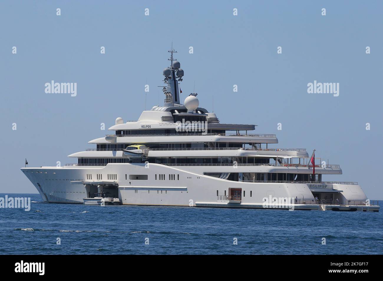 ©Francois Glories/MAXPPP 13/05/2016 ExclusiveThe "Eclipse" boat of