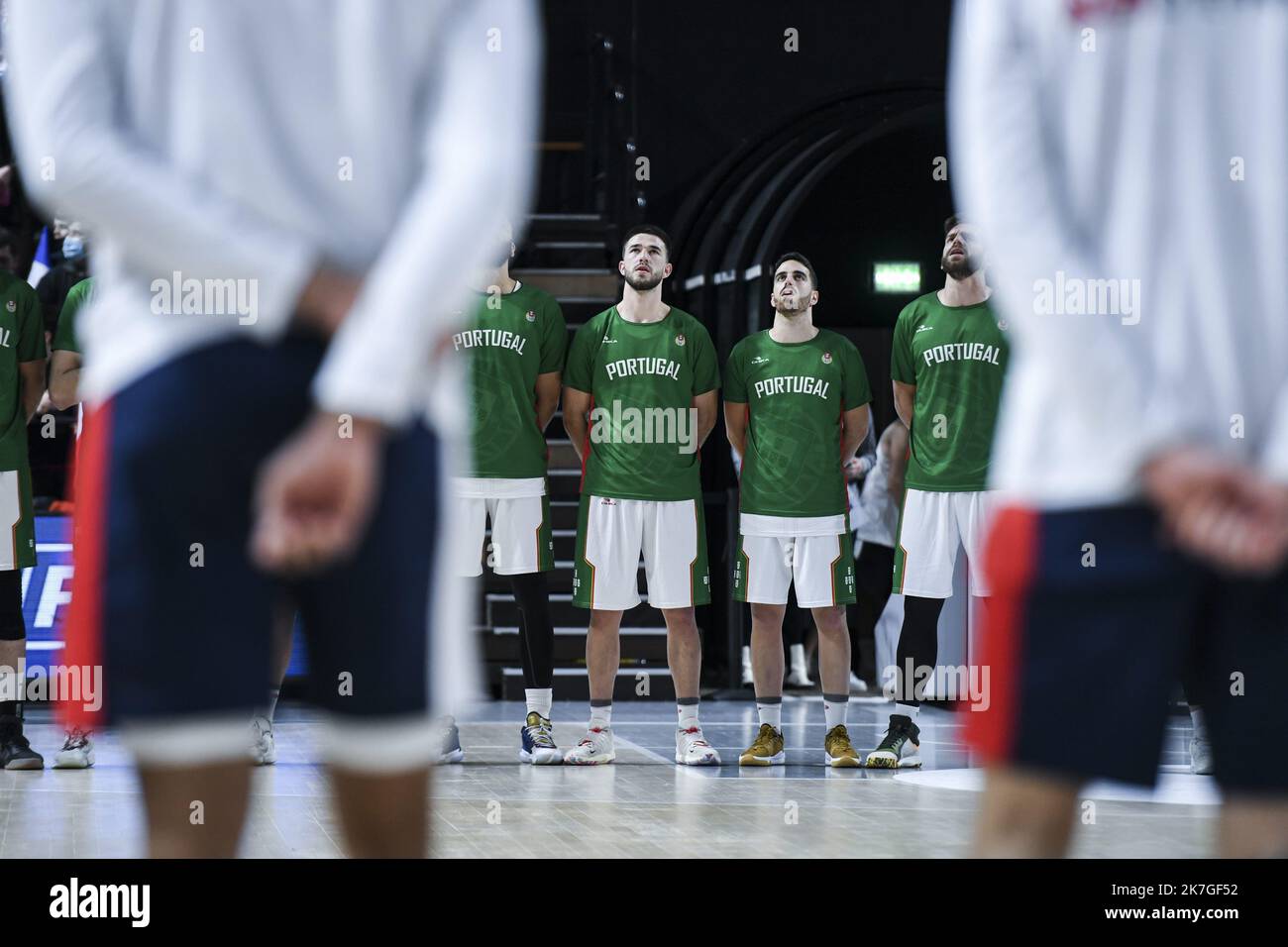 ©PHOTOPQR/LE BIEN PUBLIC/Emma BUONCRISTIANI ; ; 24/02/2022 ; Match de basket France Portugal