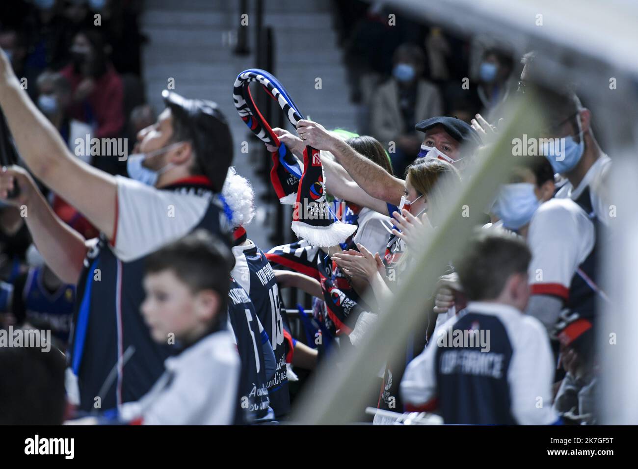 ©PHOTOPQR/LE BIEN PUBLIC/Emma BUONCRISTIANI ; ; 24/02/2022 ; Match de basket France Portugal
