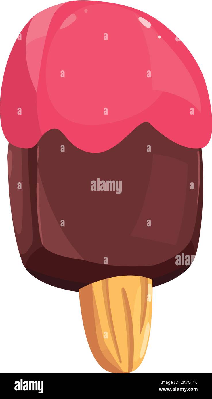flat ice cream design Stock Vector Image & Art - Alamy