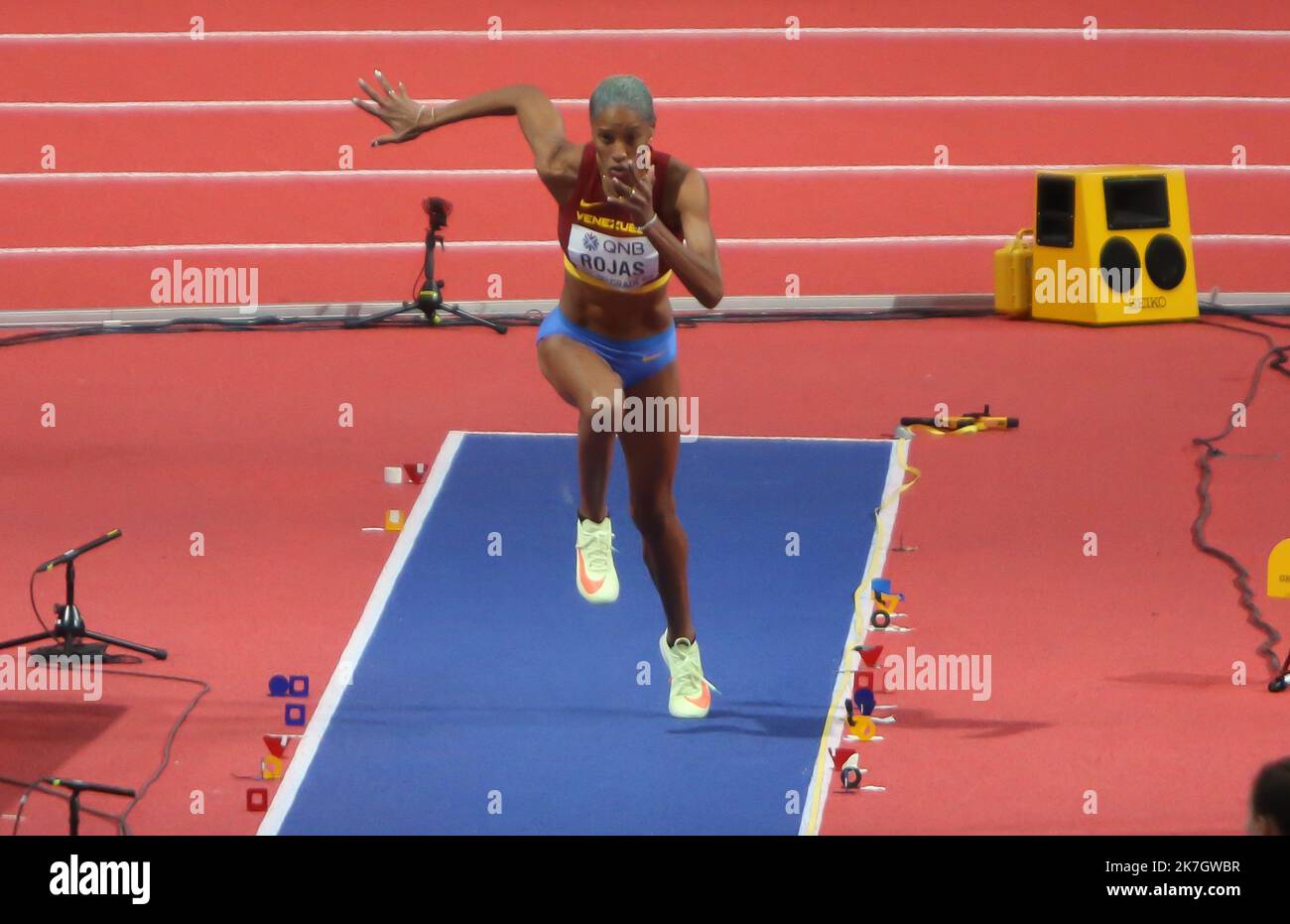 ©Laurent Lairys/MAXPPP Yulimar ROJAS of Venezuela Final Triple Jump Women during the World