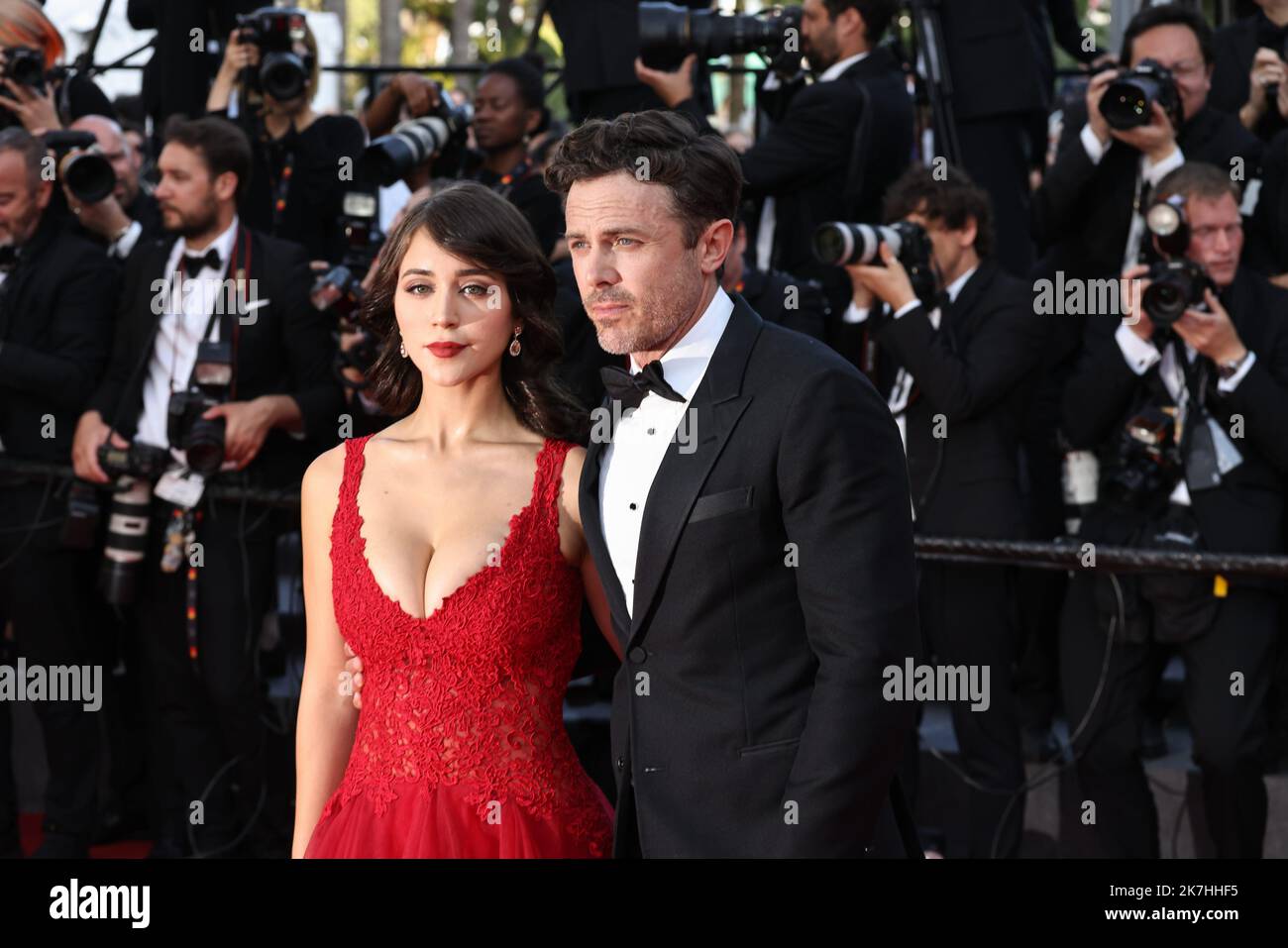 Caylee Cowan, Casey Affleck 04/18/2022 The Los Angeles Premiere of