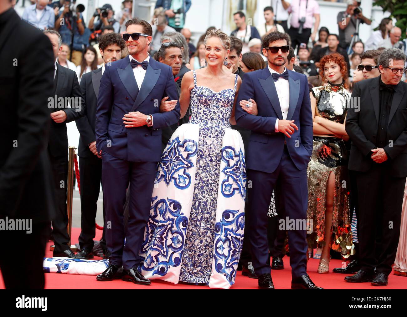 ©PHOTOPQR/NICE MATIN/Sebastien Botella ; Cannes ; 22/05/2022 ; Sharon ...