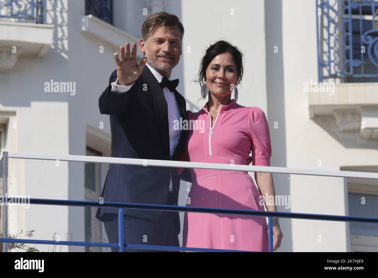 ©Francois Glories/MAXPPP - 17/05/2022 Danish actor Nikolaj Coster