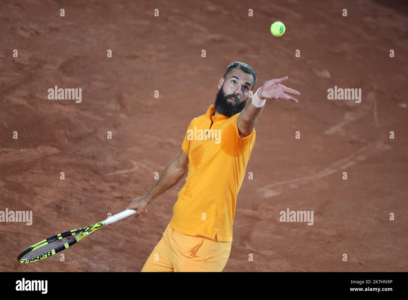 ©PHOTOPQR/LE PARISIEN/LP / Arnaud Journois ; PARIS ; 23/05/2022 ; TENNIS , ROLAND GARROS 2022 , BENOIT PAIRE vs ILYA IVASHKA Stock Photo
