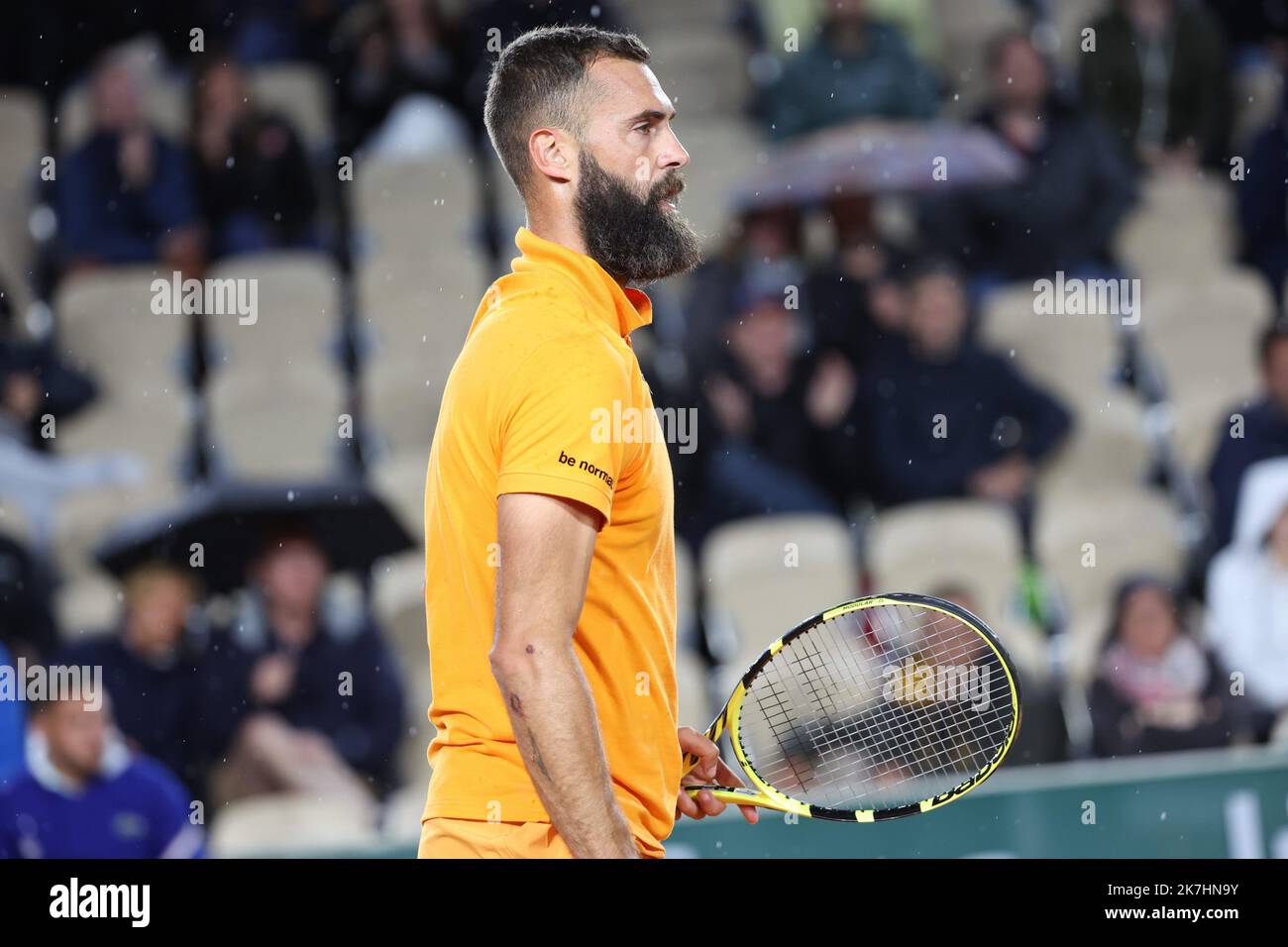 ©PHOTOPQR/LE PARISIEN/LP / Arnaud Journois ; PARIS ; 23/05/2022 ; TENNIS , ROLAND GARROS 2022 , BENOIT PAIRE vs ILYA IVASHKA Stock Photo