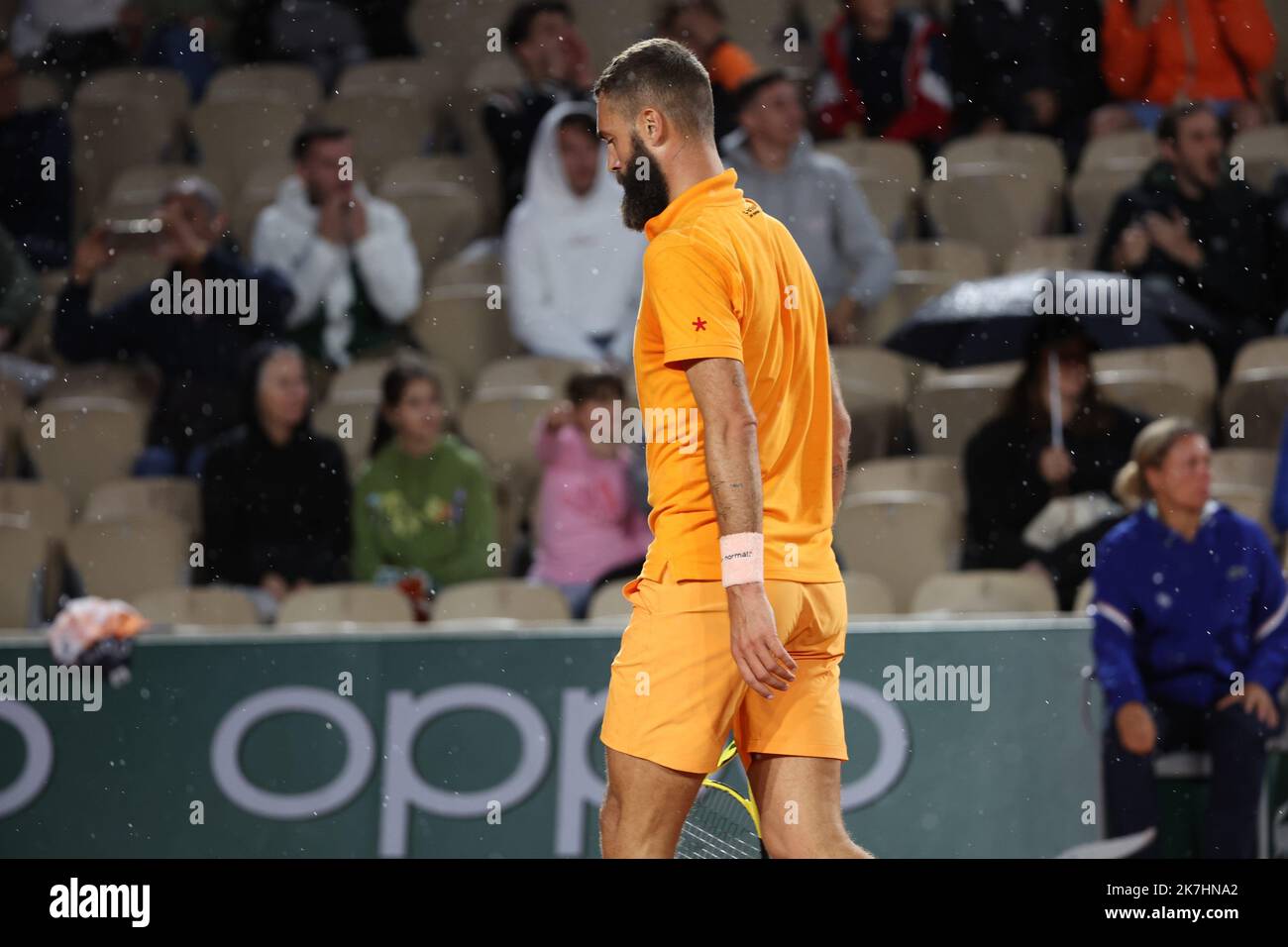 ©PHOTOPQR/LE PARISIEN/LP / Arnaud Journois ; PARIS ; 23/05/2022 ; TENNIS , ROLAND GARROS 2022 , BENOIT PAIRE vs ILYA IVASHKA Stock Photo