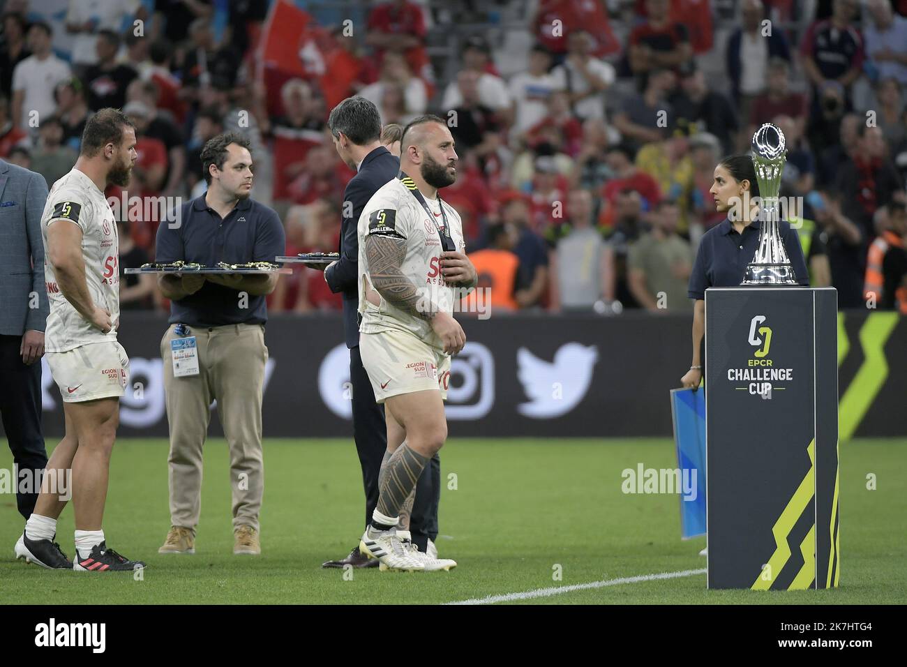 Écharpe De Rugby RCT Toulon Vs Saracens - édition Demi-finale Coupe D'Europe