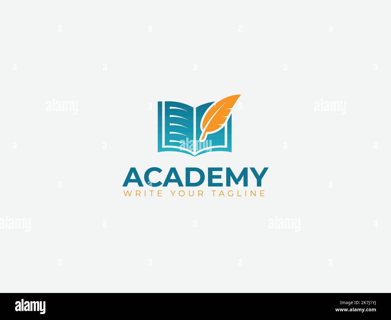 Education logo design for school, academy, university Stock Vector