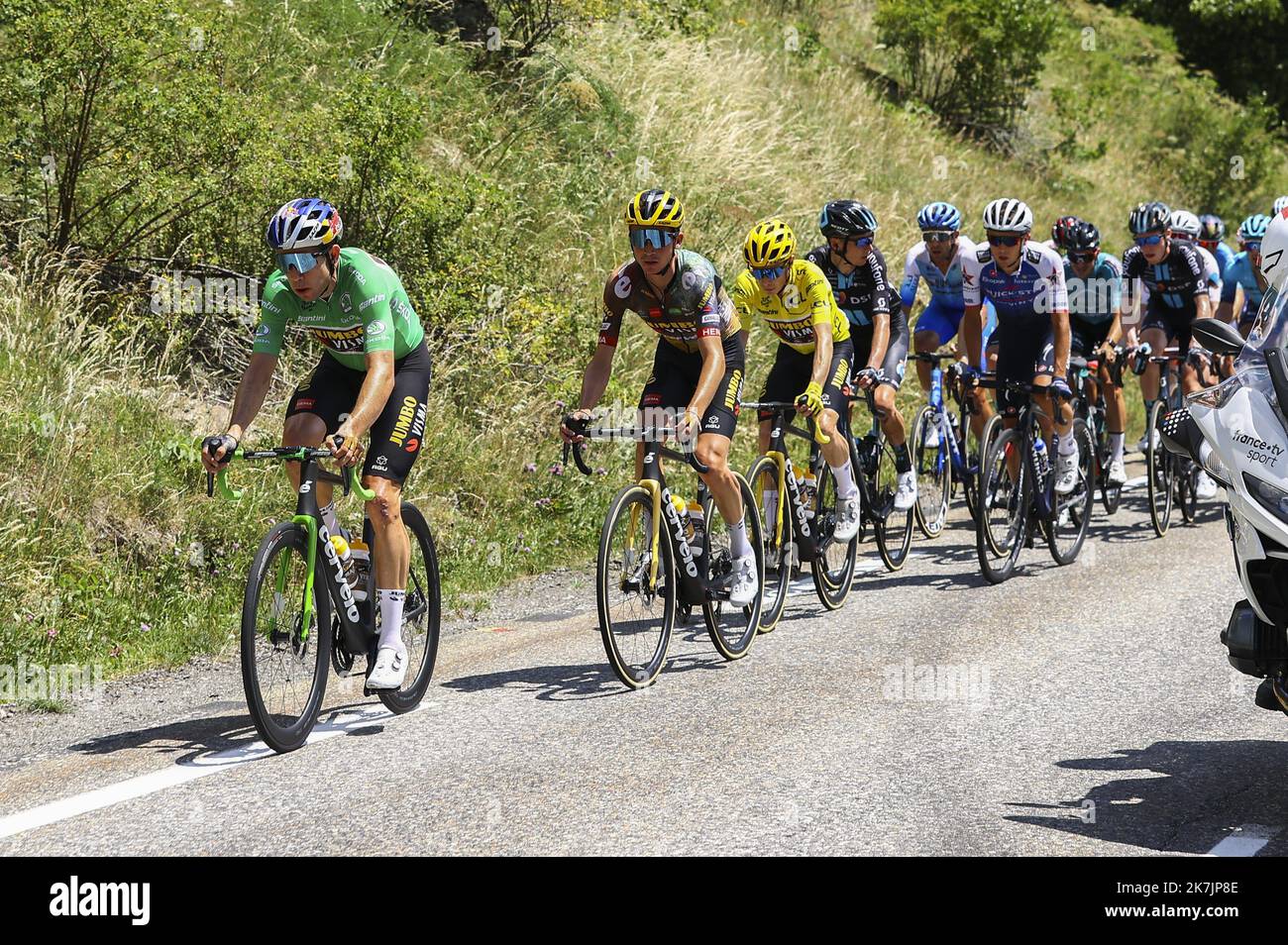 DAVID PINTENS/BELGA/MAXPPP Belgian Wout Van Aert of Team JumboVisma