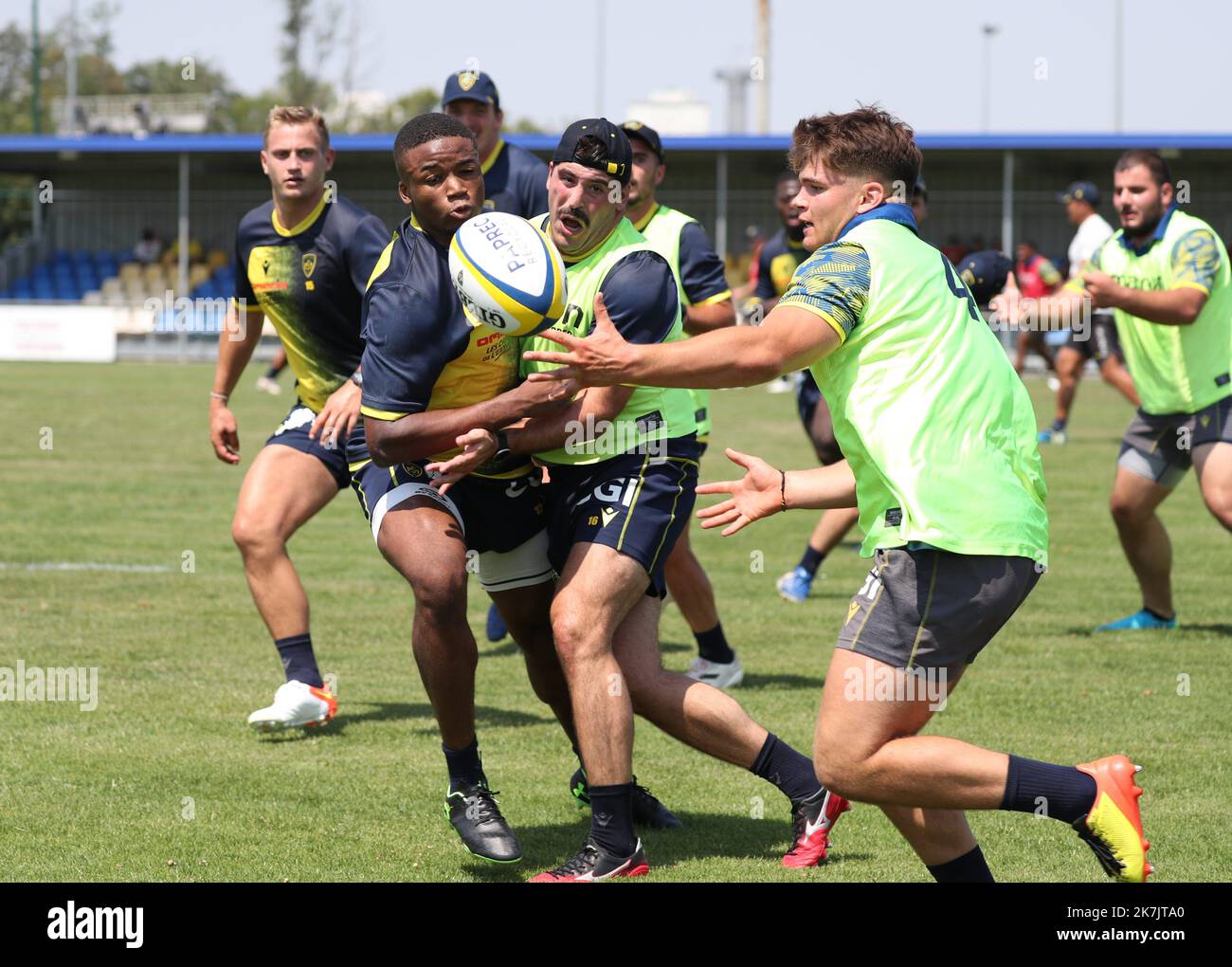 Thierry Larret / Maxppp - Rugby Top 14 - Reprise de l'entraiment de l ...