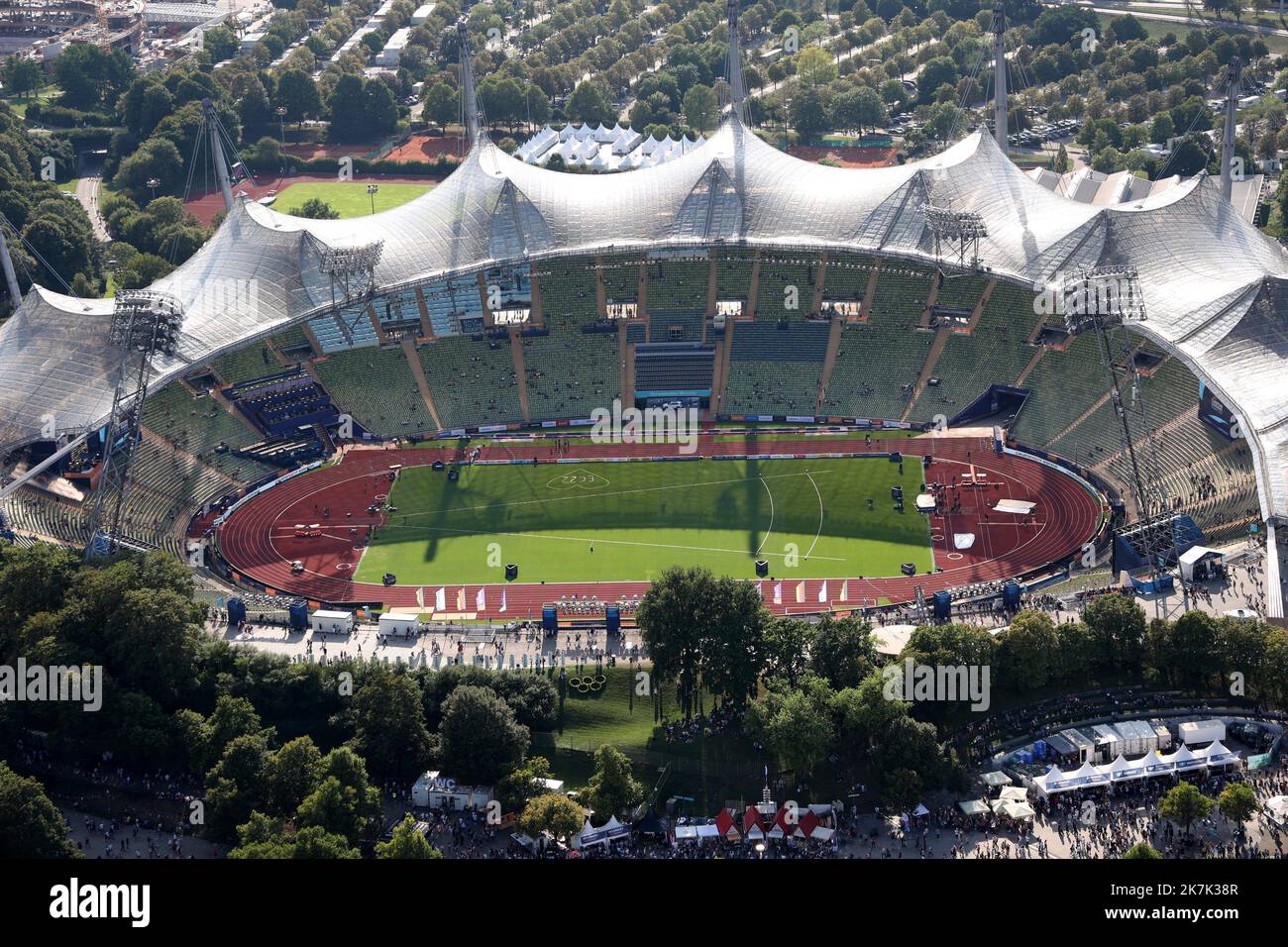 ©PHOTOPQR/L'ALSACE/JeanMarc LOOS ; Munich ; 21/08/2022 ; Le stade