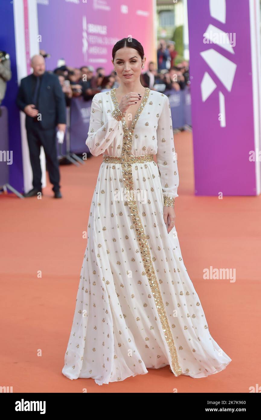 Ana de Armas in Louis Vuitton at the ''Blonde'' 48th Deauville Film Festival