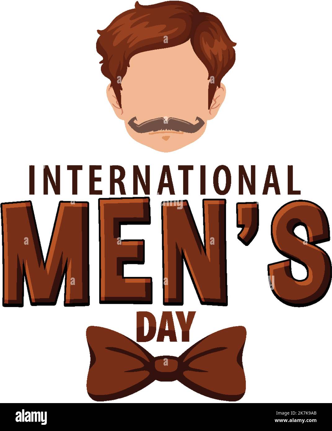 International Mens Day Poster Design illustration Stock Vector Image ...