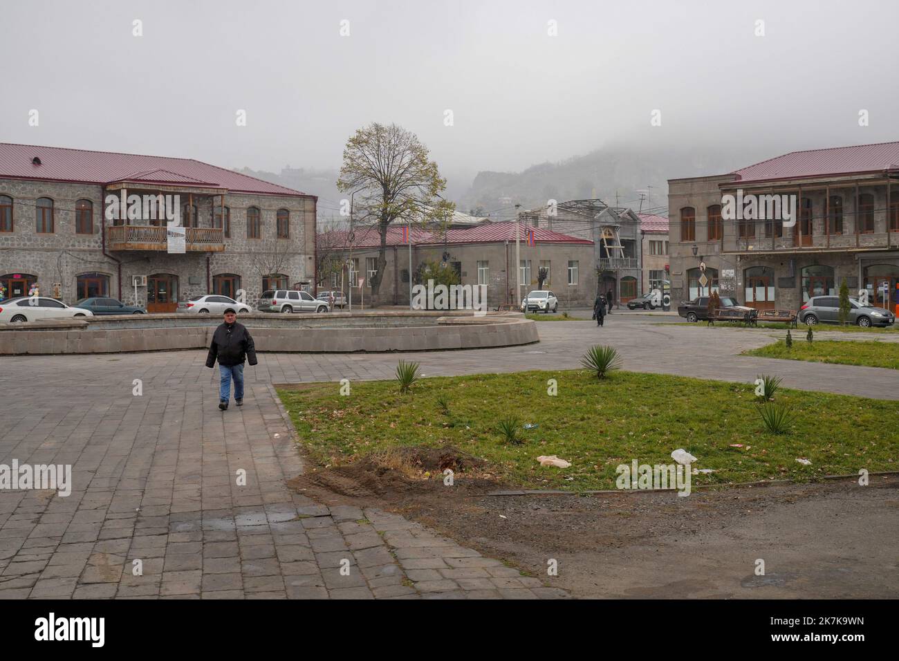 ©Gilles Bader / Le Pictorium/MAXPPP - Goris 18/11/2019 Gilles Bader / Le Pictorium - 18/11/2019 - armenie / syunik / Goris - illustration de la ville de Goris en Armenie / 18/11/2019 - Armenia / syunik / Goris - illustration of the city of Goris in Armenia Stock Photo