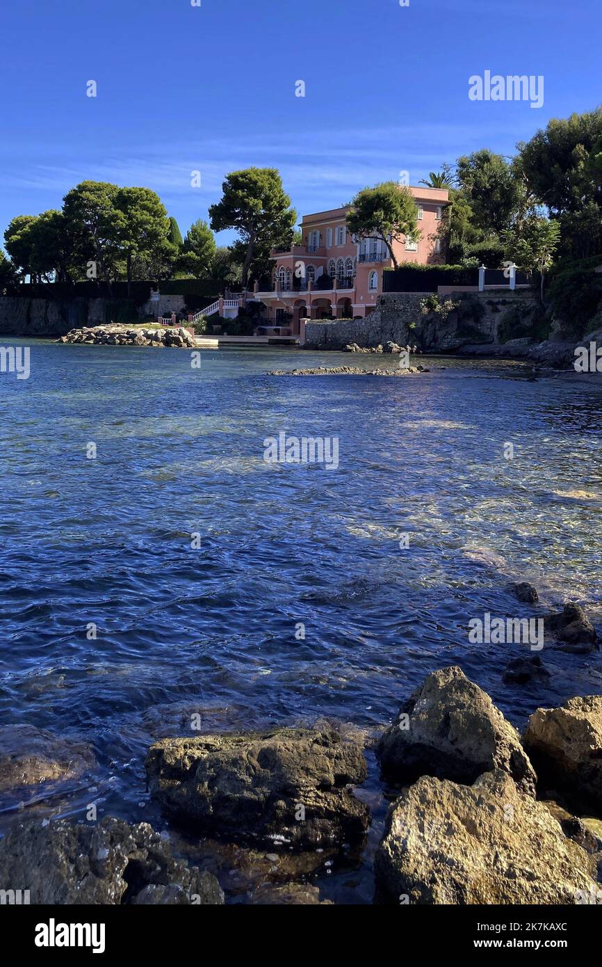 ©Francois Glories/MAXPPP 09/09/2022 Villa "La Fleur du Cap", known as