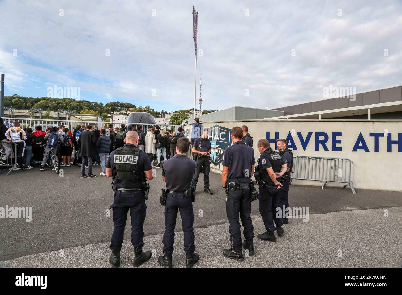 ©damien deslandes/MAXPPP - Le Havre 20/09/2022 Sport, Football, Entrainement, Bresil, selecao, selection, amical - Brazil football team training France, le Havre Sept 20, 2022  Stock Photo