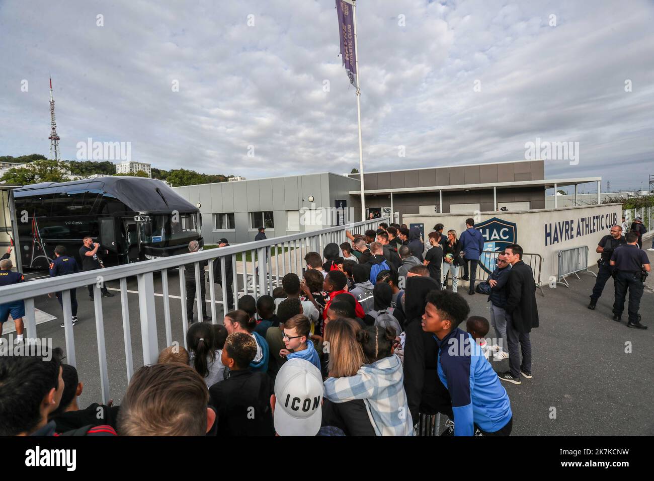 ©damien deslandes/MAXPPP - Le Havre 20/09/2022 Sport, Football, Entrainement, Bresil, selecao, selection, amical - Brazil football team training France, le Havre Sept 20, 2022  Stock Photo