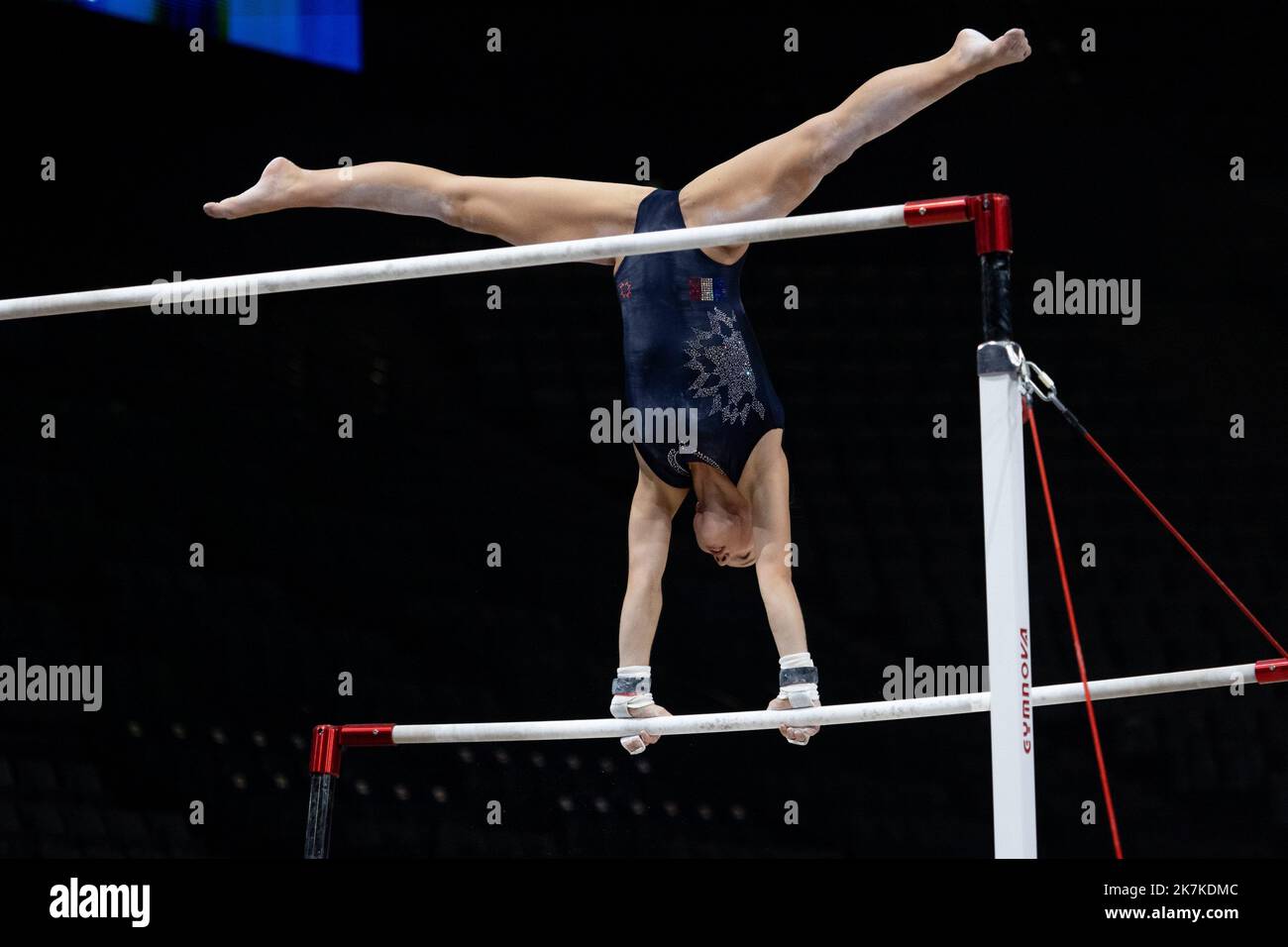 French gymnastics star training bar Key Selection Facts