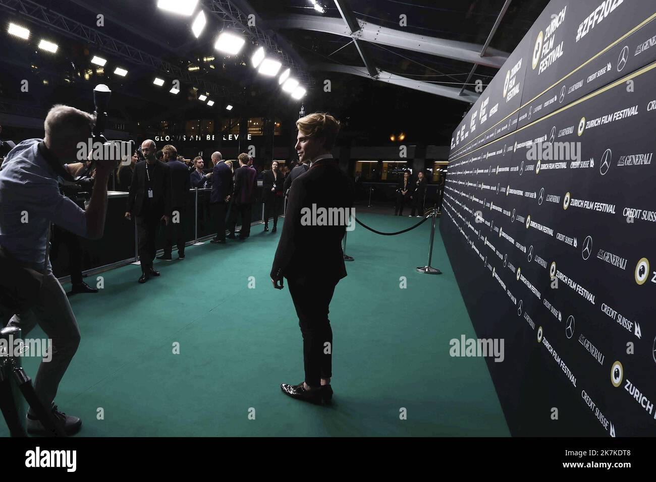 ©Francois Glories/MAXPPP - 23/09/2022 US producer Daniel Dreifuss attends on the Green Carpet for the screening of the Netflix film 'All Quiet On The Western Front' at Zurich Film Festival in Switzerland. September 23 2022. Stock Photo