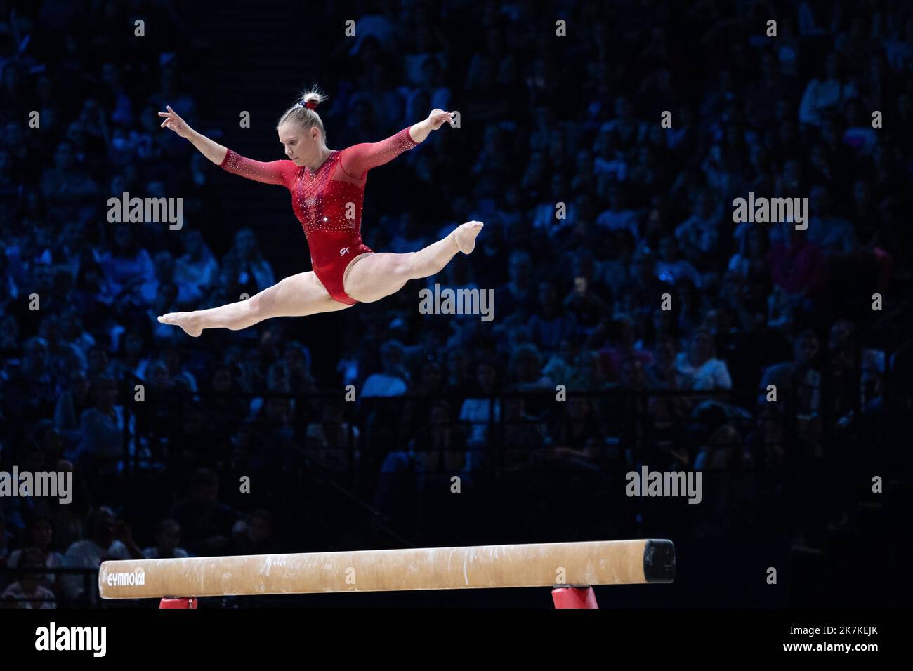 Mylene Deroche/IP3 USA's Jade Carey competes in the artistic