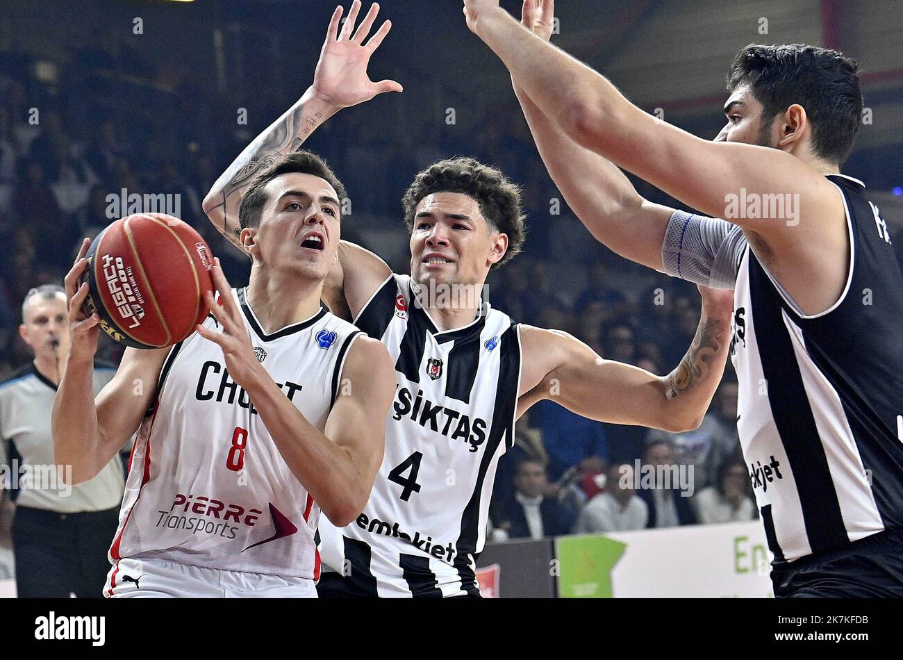 Besiktas JK v Cholet Basket, Full Basketball Game