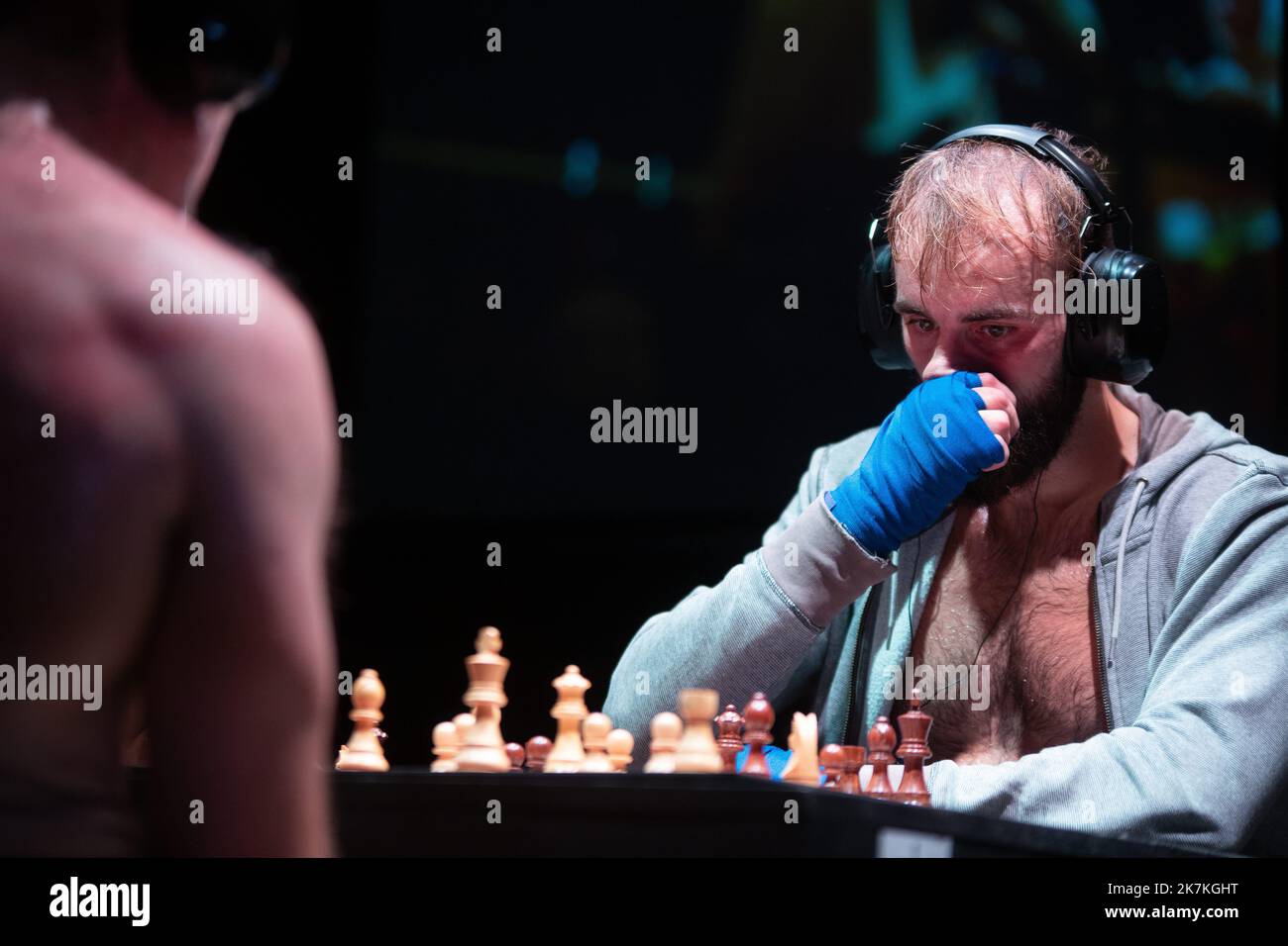 Chessboxing creator attends France's first-ever competitive bout