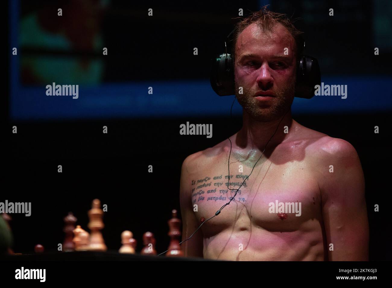 Chessboxing match at the intellectual fight club in Berlin Stock Photo -  Alamy