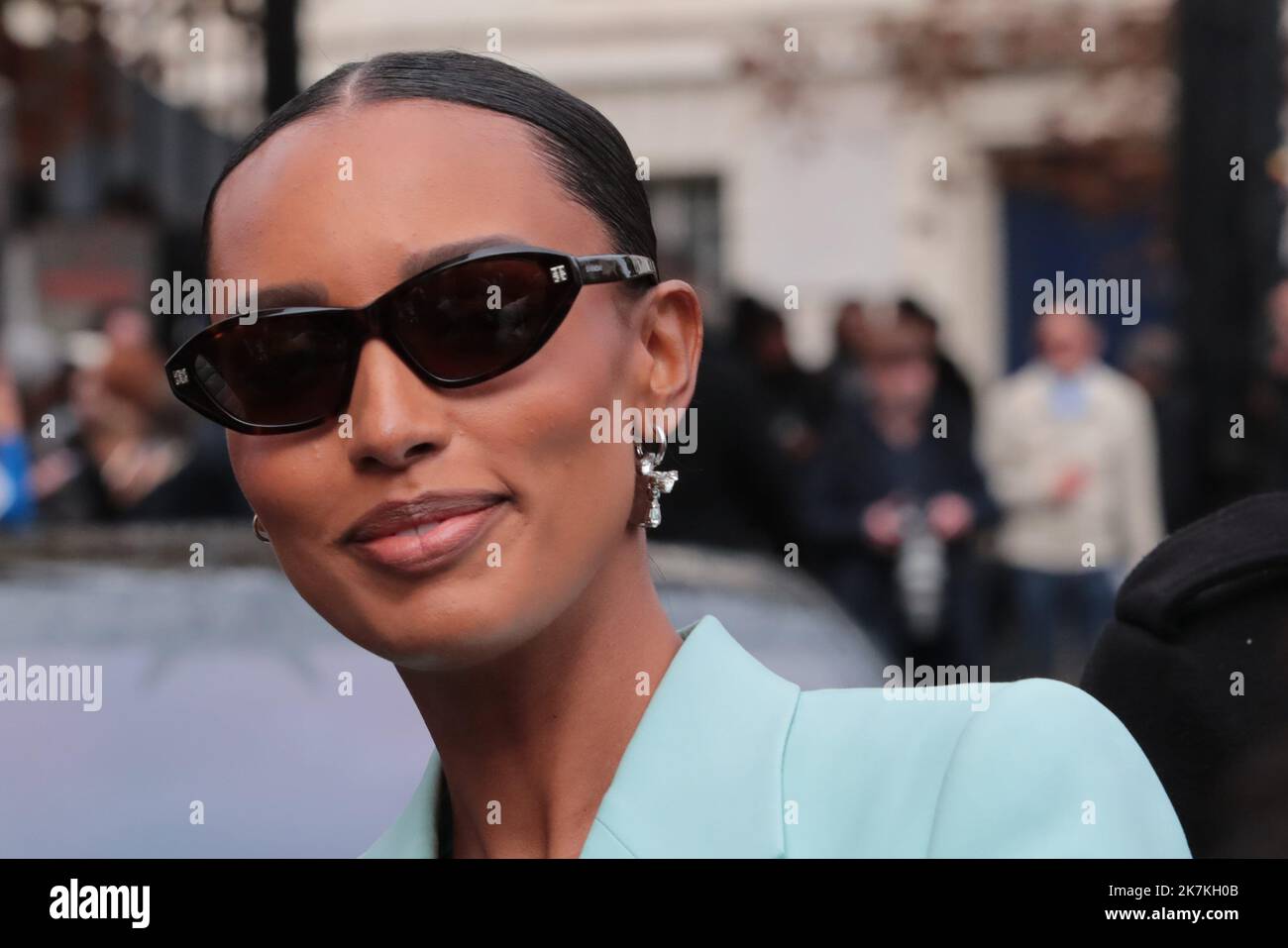 ©Pierre Teyssot/MAXPPP ; 2022 Paris Fashion Week S/S 23 Guests at