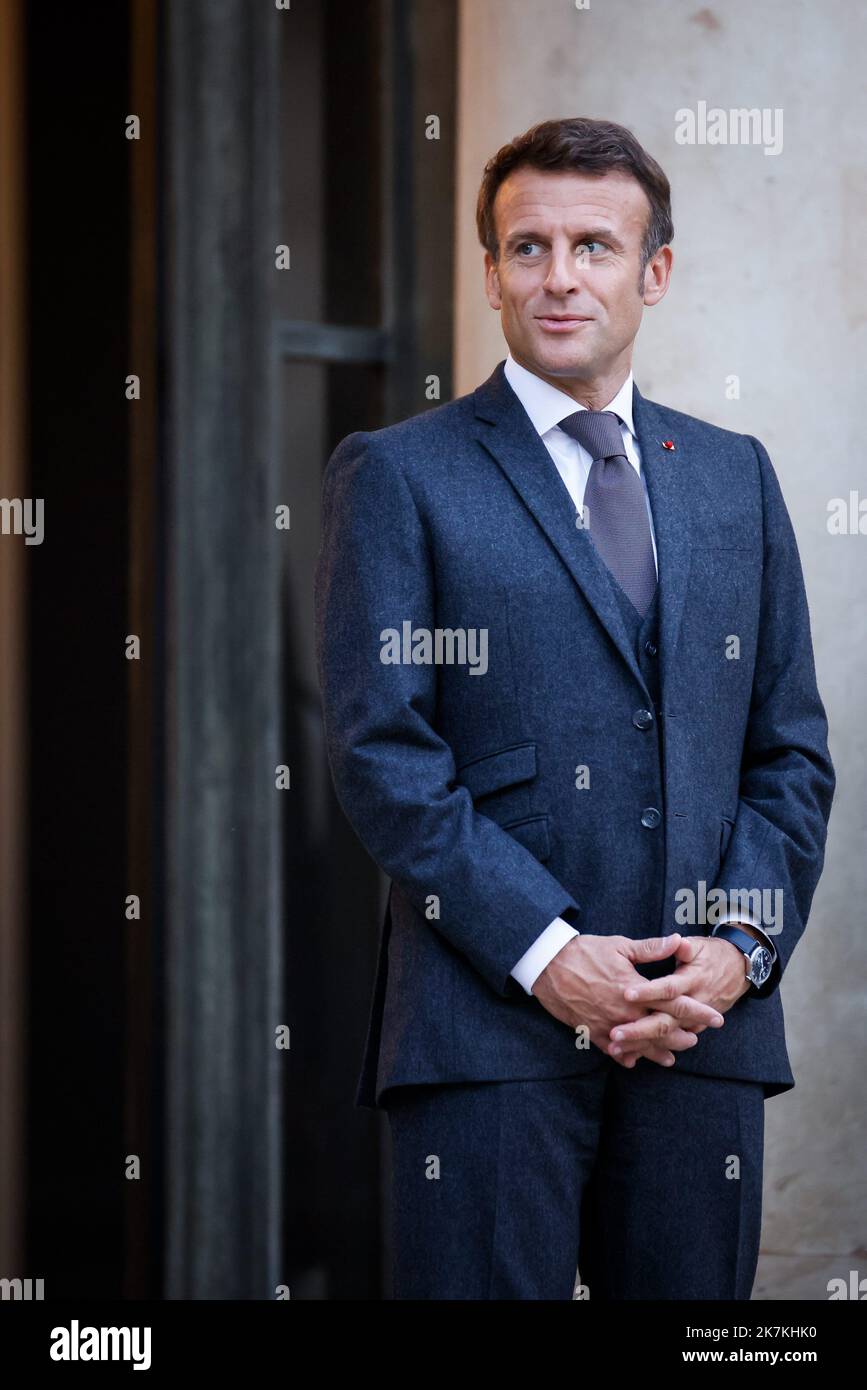 Thomas Padilla MAXPPP 04 10 2022 Paris FRANCE LE PRESIDENT DE thomas-padilla-maxppp-04-10-2022-paris-france-le-president-de