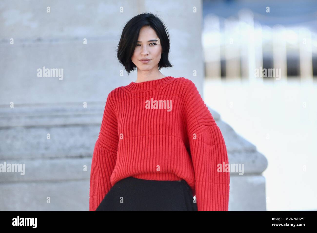 ©Agence Franck Castel/MAXPPP - 04/10/2022 Kelsey Asbille,Louis Vuitton