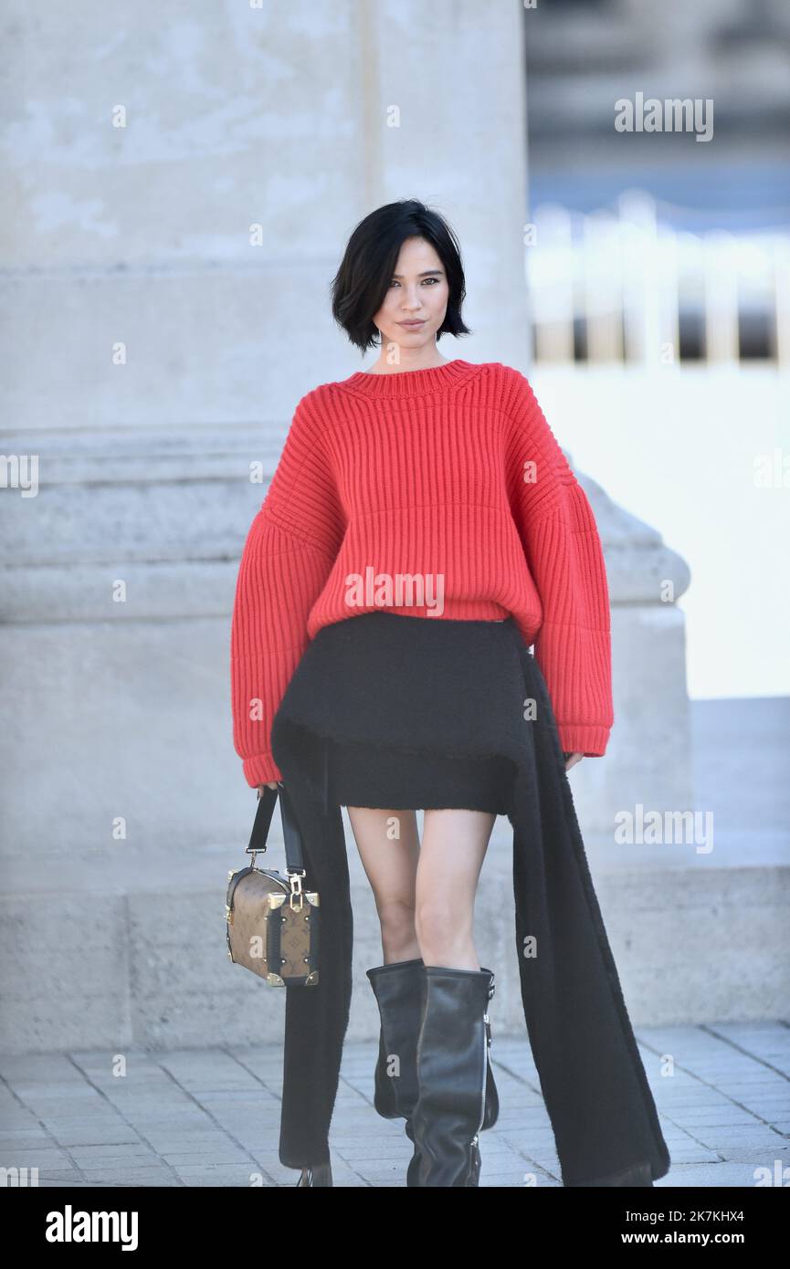 ©Agence Franck Castel/MAXPPP - 04/10/2022 Kelsey Asbille,Louis Vuitton