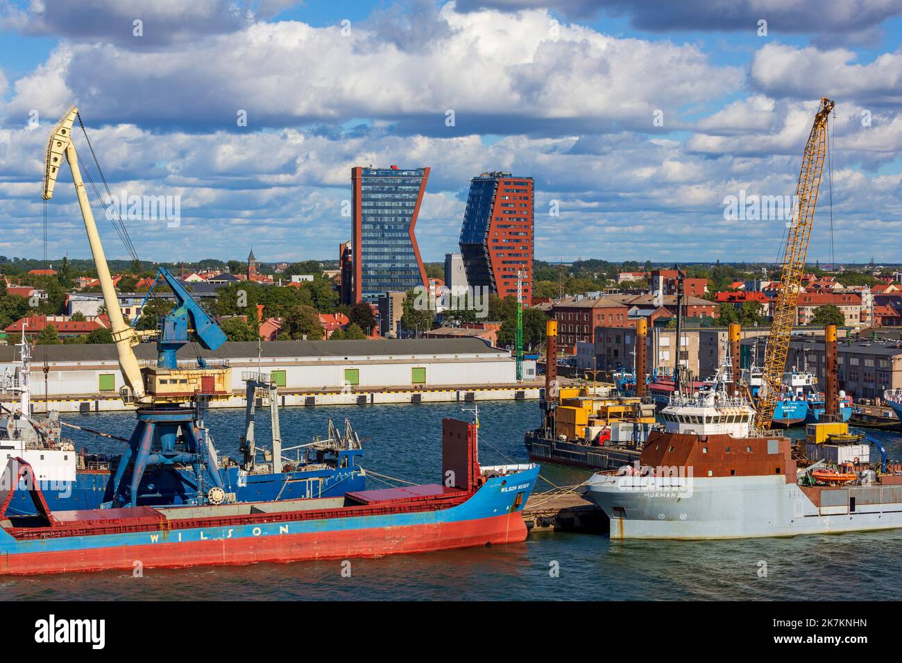 Skyline Port of Klaipeda Eponymous County Lithuania Stock Photo Alamy Skyline Port of Klaipeda Eponymous County Lithuania Stock Photo Alamy
