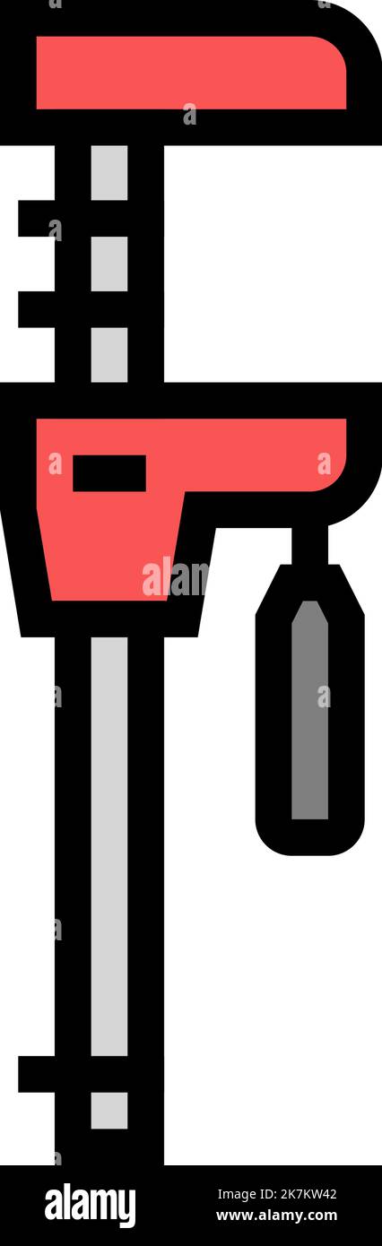 parallel clamp color icon vector illustration Stock Vector Image & Art ...