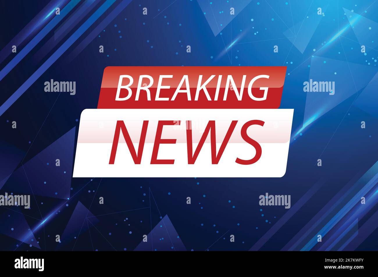 breaking news live tv background template, video stream