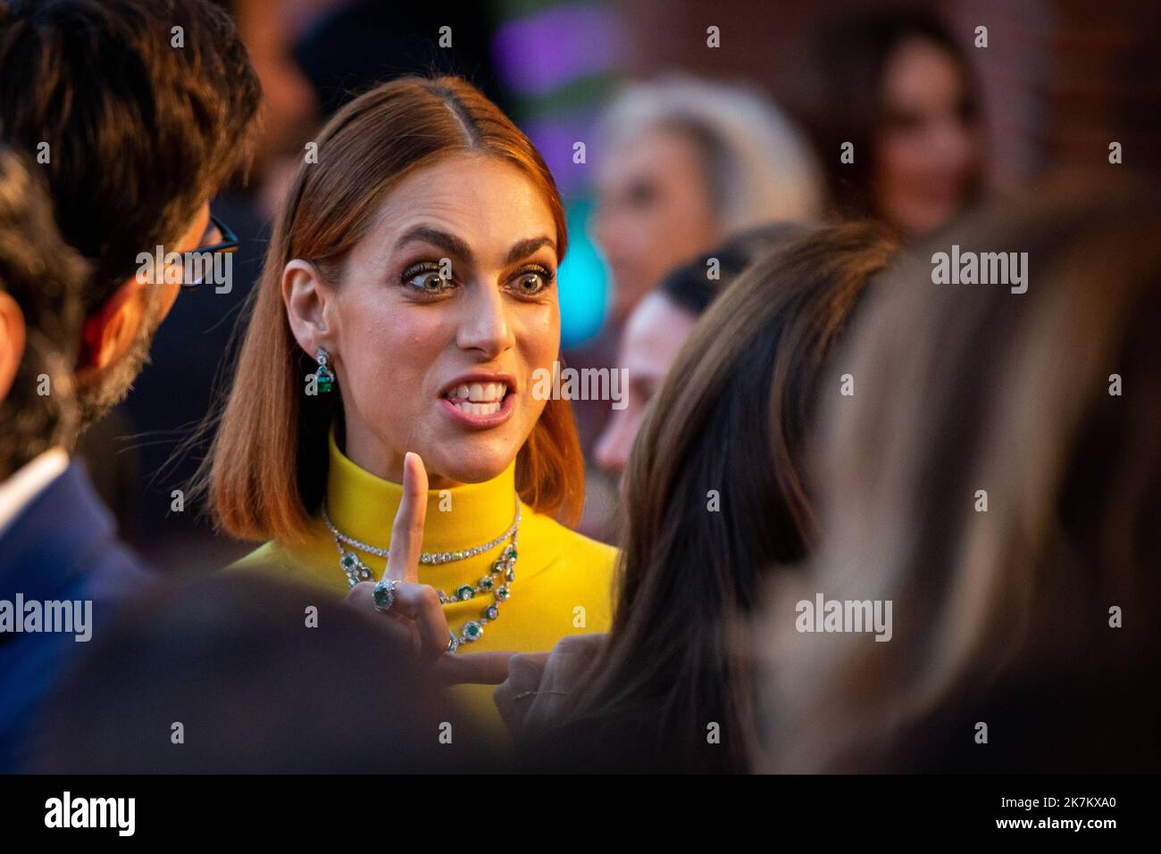 Red carpet of WAR with Miriam Leone at 17th Rome Film Fest Stock Photo