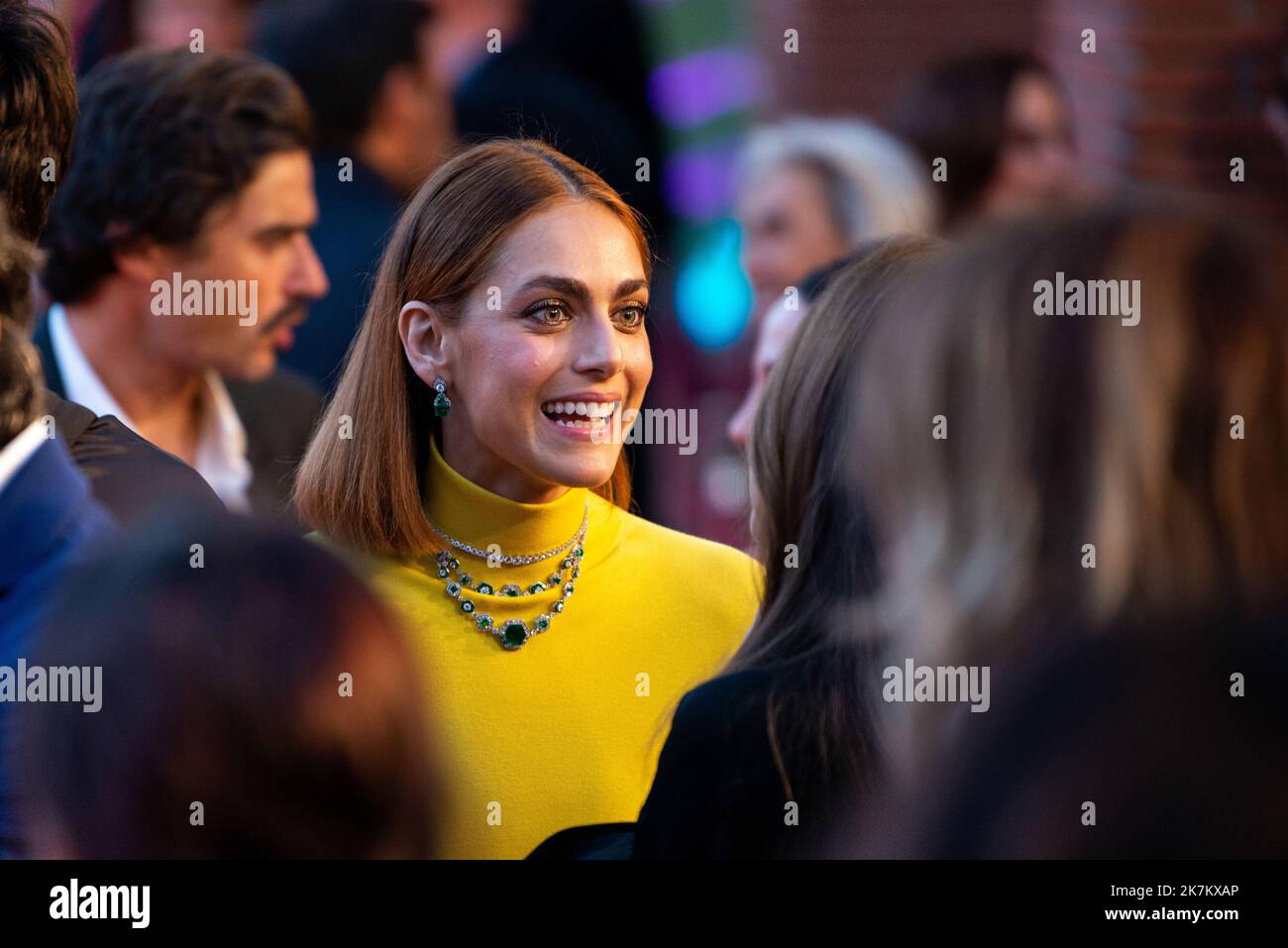 Red carpet of WAR with Miriam Leone at 17th Rome Film Fest Stock Photo