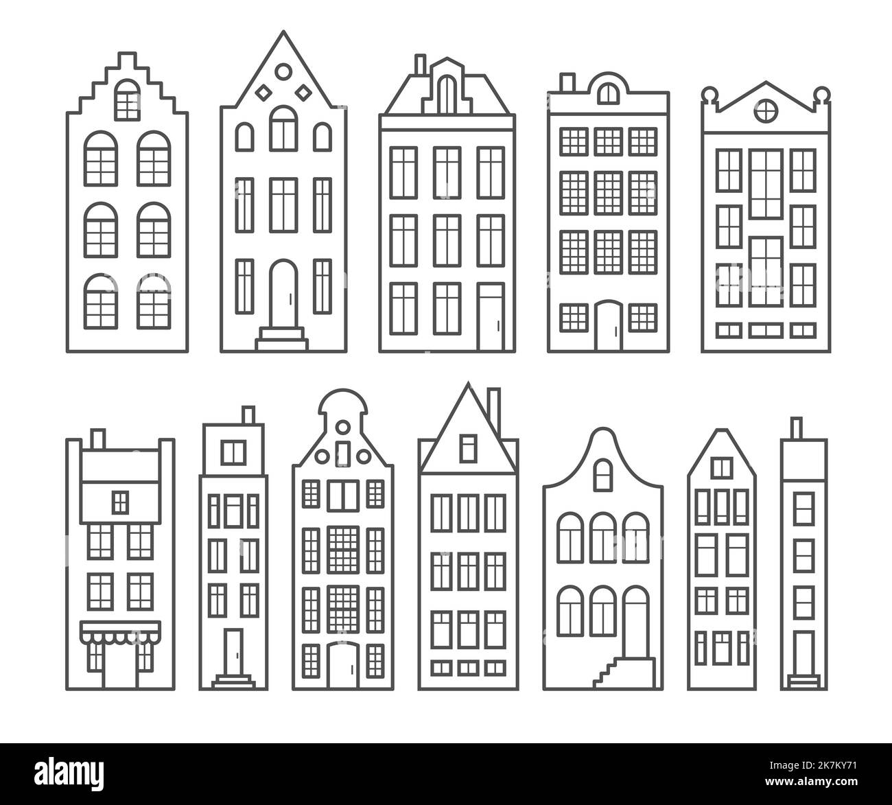 suburban-paris-stock-vector-images-alamy