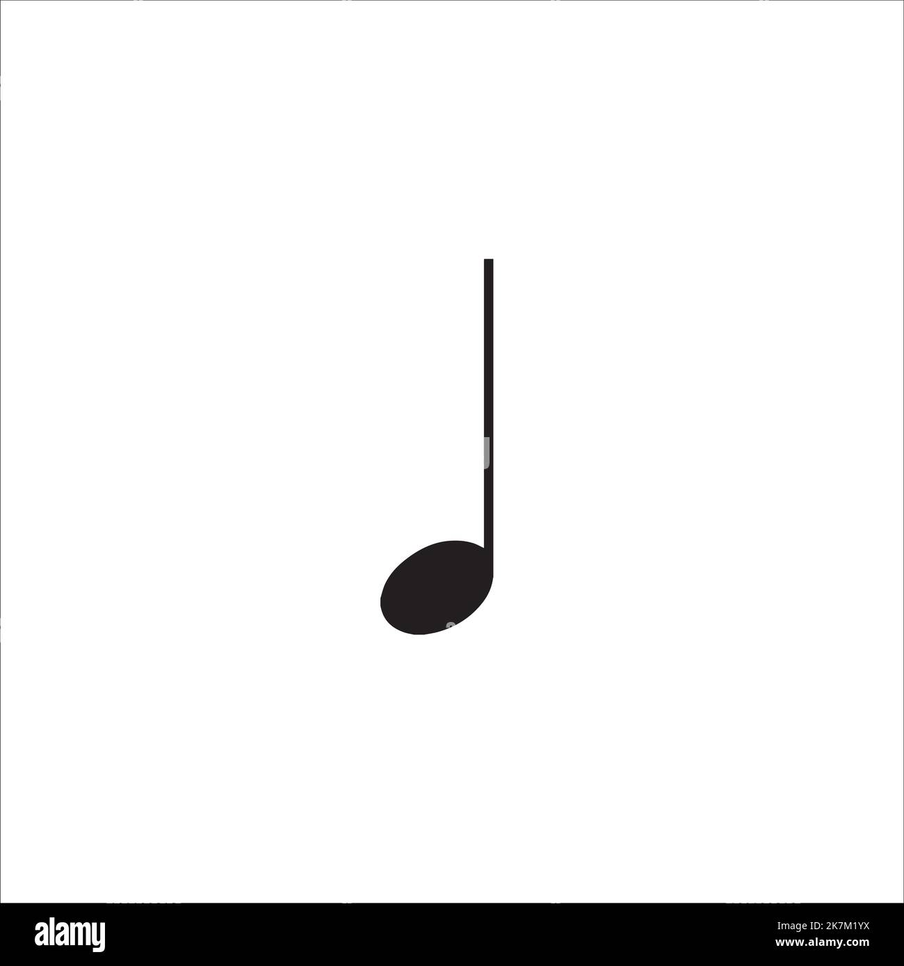 music icon, logo on white isolated background. Stock Vector