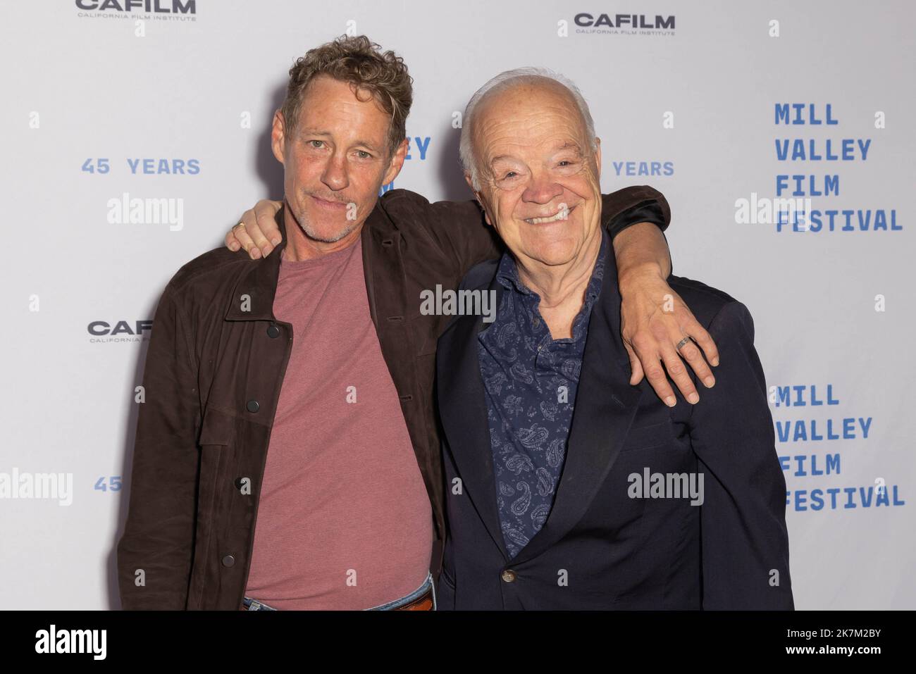 San Rafael, USA. 17th Oct, 2022. Brad Hunt, George Maguire attends the 25th Anniversary screening Of Finn Taylor's 'Dream With The Fishes' at Smith Rafael Film Center on October 17, 2022 in San Rafael, California. Photo: Picture Happy Photos/imageSPACE for CFI/Sipa USA Credit: Sipa USA/Alamy Live News Stock Photo