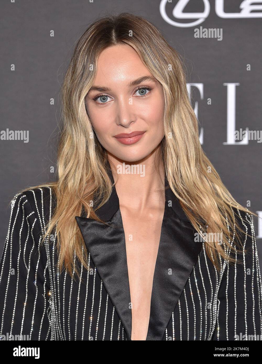 Ari Fournier arriving to the 29th annual ELLE Women in Hollywood
