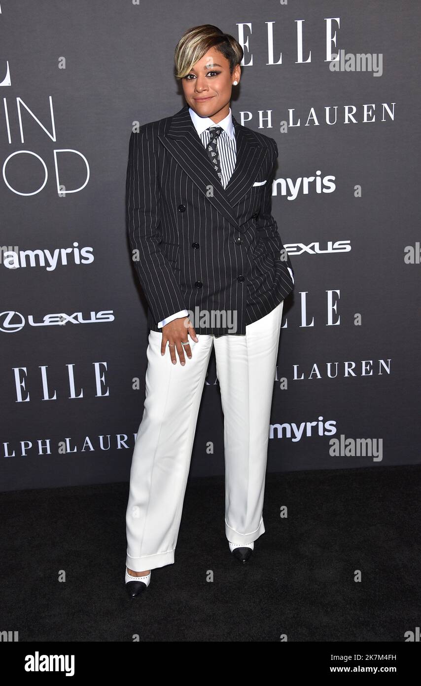 Ariana DeBose arriving to the 29th annual ELLE Women in Hollywood